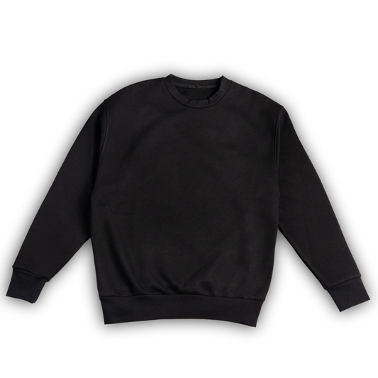 Basic Siyah Sweatshirt